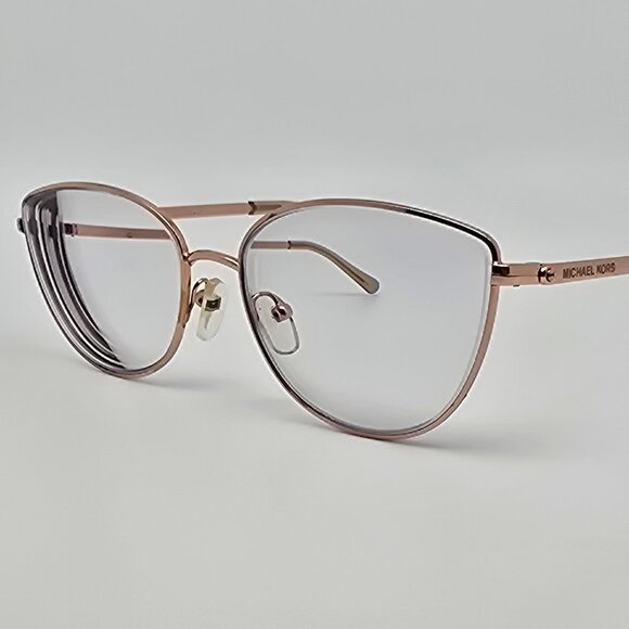Michael Kors MK3030 Buena Vista 1108 Shiny Rose Gold Cat Eye Eyeglasses Frame - Picture 1 of 12